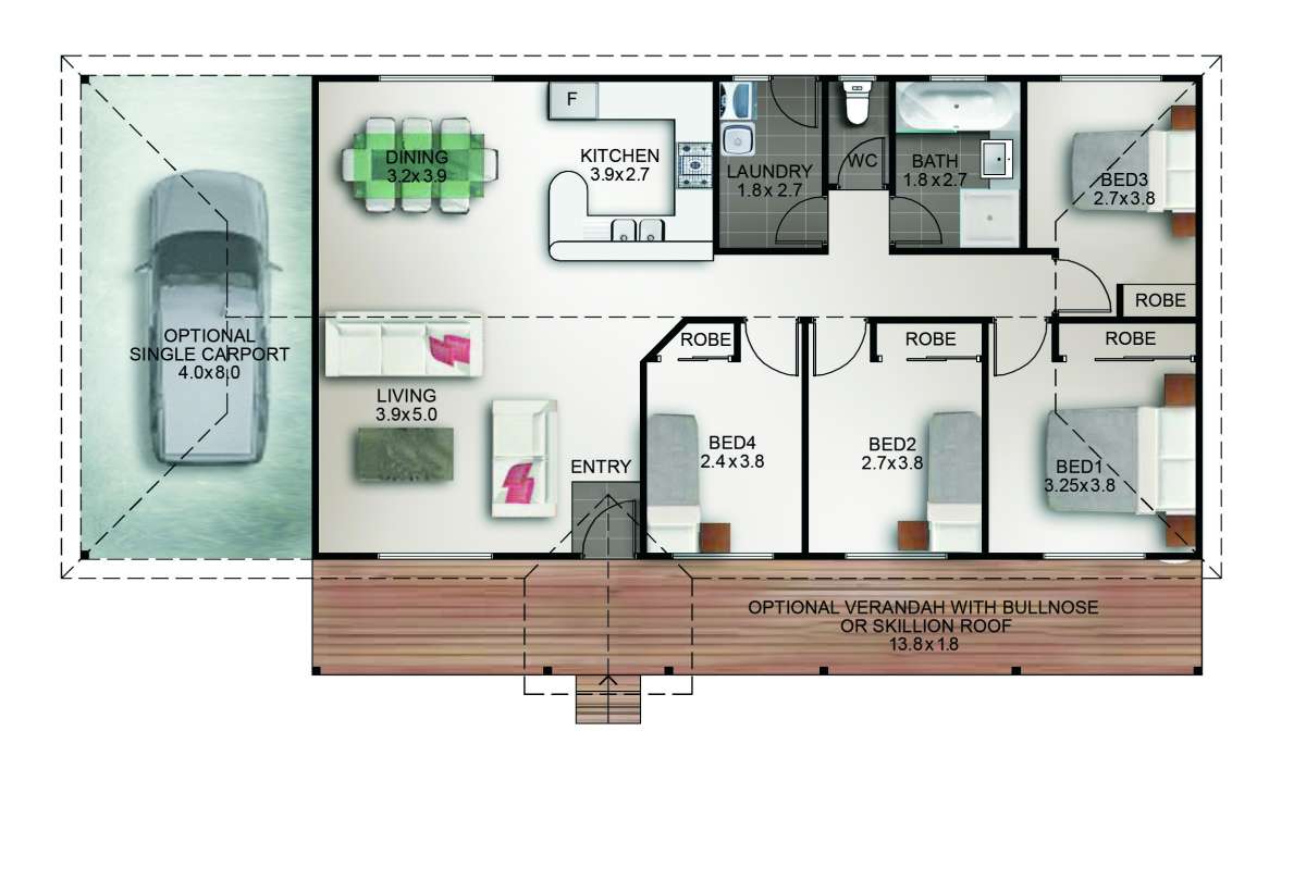 Mayfield Floor Plan V2